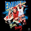 Eminem Slim Shady Cartoon Collage Vintage Rap PNG