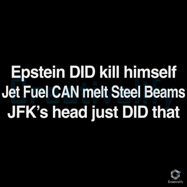 Epstein Did Kill Himself SVG
