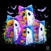 Floral Pumpkin Coquette Ghost Spooky Halloween PNG