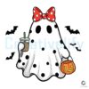 Girly Coquette Ghost Halloween Pumpkin Cute Spooky Season PNG