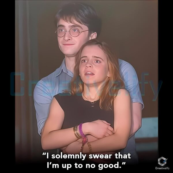 Harry Potter Hermione Granger Hug Meme PNG