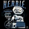 Herbie Robot Fantastic Four Dinner Scene Retro Comic Marvel PNG