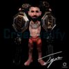 Ilia Topuria Cartoon Body Double Ufc Belt Champion PNG