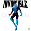 Invincible Superhero Battle Damaged Comic Art PNG