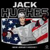 Jack Hughes New Jersey Hockey Usa Flag Patriotic Fourth Of July PNG