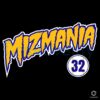 Jacob Misiorowski Mizmania Baseball Number Thirty Two SVG