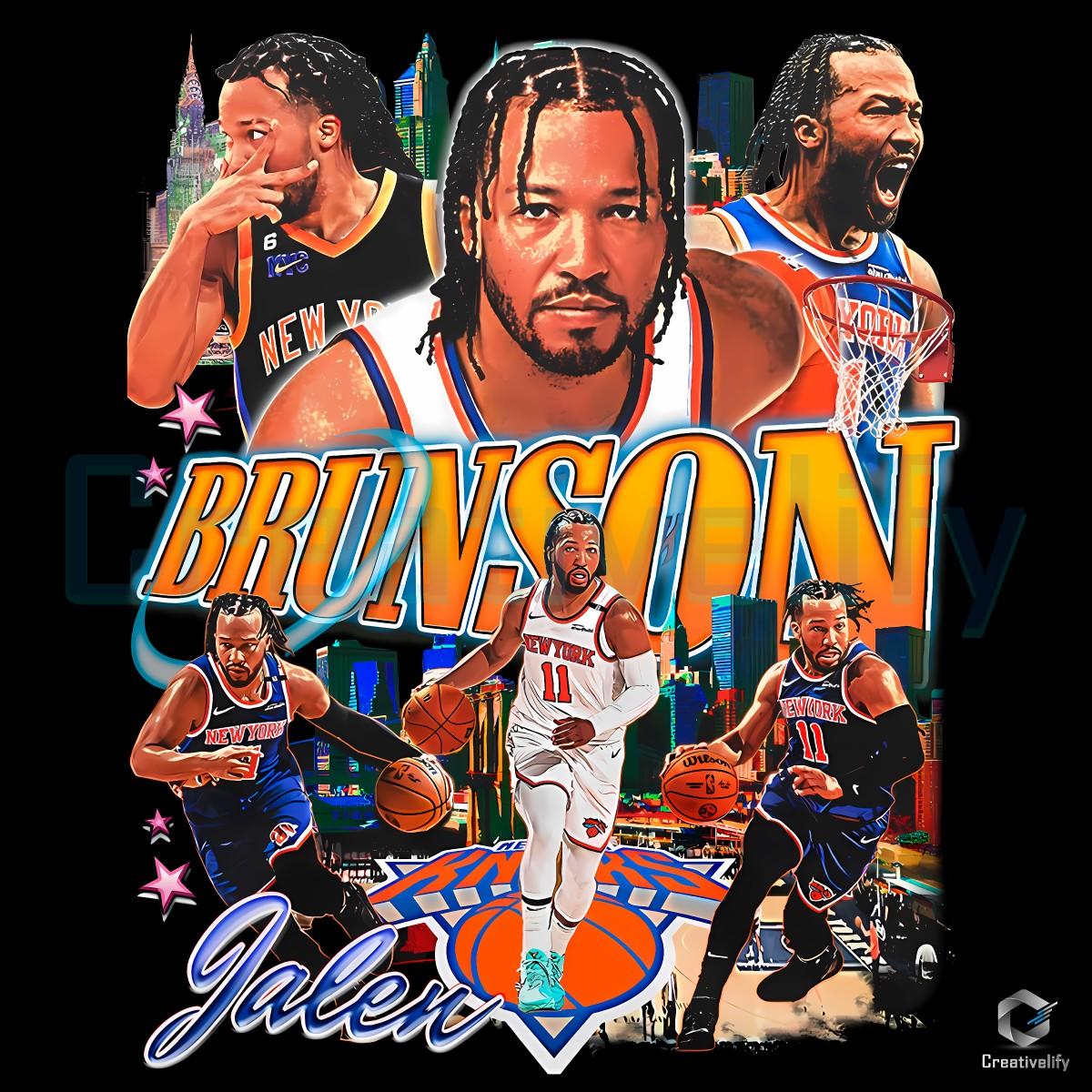Jalen Brunson New York Knicks Basketball Star PNG Jalen Brunson New York Knicks Basketball Star PNG
