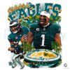 Jalen Hurts Philadelphia Eagles Superdome Stadium Football PNG