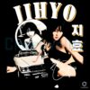 Jihyo Retro Car Collage Twice Kpop Fan Art PNG