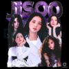Jisoo Blackpink Purple Aesthetic Collage Bootleg Kpop PNG