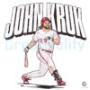 John Kruk Baseball Slugger Swing Classic Phillies Player PNG