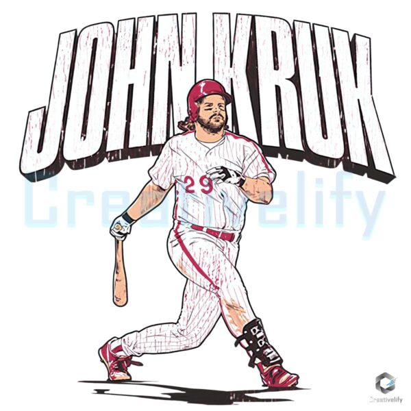 John Kruk Baseball Slugger Swing Classic Phillies Player PNG
