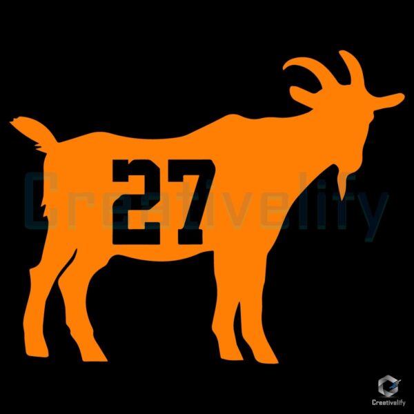 Jose Altuve Goat Number 27 Baseball SVG