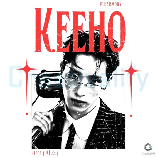 Keeho P1Harmony Kpop Idol Portrait Aesthetic PNG