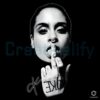 Kehlani Bold Attitude Black And White Portrait PNG