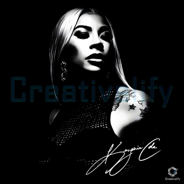 Keyshia Cole Signature Pose Soul Diva Vintage Style PNG