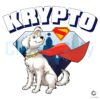 Krypto The Superdog Superman Dog Heroic Pose PNG