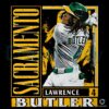 Lawrence Butler Sacramento Baseball Card Style Fan PNG