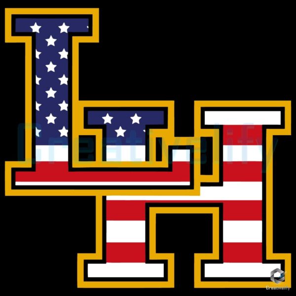 Liberty Hill Panthers Crown Trio Usa Flag Patriotic Fourth Of July SVG