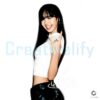 Lisa White Crop Pose Black Fan Concert Tour Signature PNG