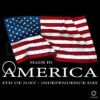 Made In America 4Th Of July Independence Day Usa Flag PNG