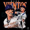 Mark Vientos New York Baseball Vintage Portrait Art PNG