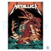Metallica Blacksburg Virginia Concert Art Monster Skull Poster May 2025 PNG