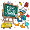 Mickey And Friends School Squad First Day Of School Teacher PNG Bundle