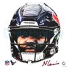 Nico Collins Houston Texans Helmet Portrait PNG