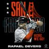 Rafael Devers San Francisco Baseball Here We Go PNG