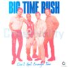 Retro Big Time Rush Cant Get Enough Tour Portrait PNG