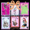 Retro Nightmare Characters Halloween Coquette PNG