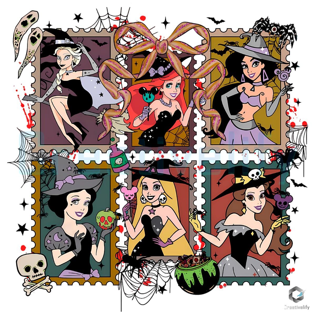 Retro Princess Witch Coquette Bow Halloween PNG Retro Princess Witch Coquette Bow Halloween PNG
