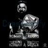 Roman Reigns Wwe Champion Black And White Arena Poster PNG