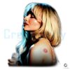 Sabrina Carpenter Blonde Hair Live Concert Profile Portrait PNG