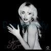 Sabrina Carpenter Retro Glam Pose Black And White Signature PNG