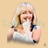 Sabrina Carpenter Smile Glamorous Pop Star Stage Moment PNG