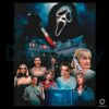 Scream Horror Movie Retro Cast Scene PNG