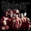 Slipknot Full Band Masked Members Logo Vintage Rock PNG
