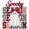 Spooky Season Cherry Leopard Checkered Halloween PNG
