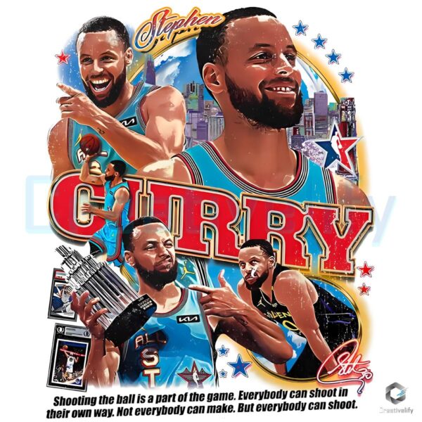 Stephen Curry All Star Game Basketball Legend Quote PNG