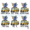 Stitch Back To School Teacher Boy First Day Prek To Fourth Grade PNG Bundle