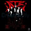 Stray Kids Retro Red Black Group Photo PNG