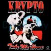 Superman Krypto Take Me Home Retro Vintage Dog Cape PNG