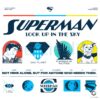 Superman Look Up In The Sky Retro Icons Daily Planet Fortress Krypto PNG