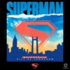 Superman Metropolis City Of Tomorrow Ripped Poster PNG