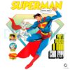 Superman Youll Believe A Man Can Fly Krypto Poster Retro Hero Comic PNG