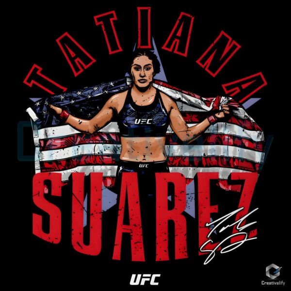 Tatiana Suarez Ufc Fighter American Flag PNG
