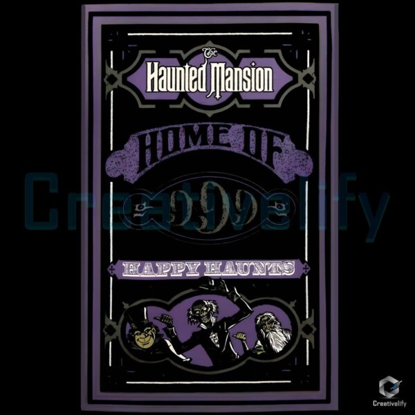 The Haunted Mansion Home Of 999 Happy Haunts Halloween PNG