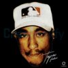 Tupac Shakur White Cap Vintage Hip Hop Portrait Music Graphic PNG